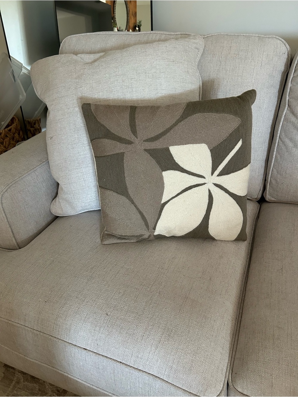 Judy Ross textile pillow